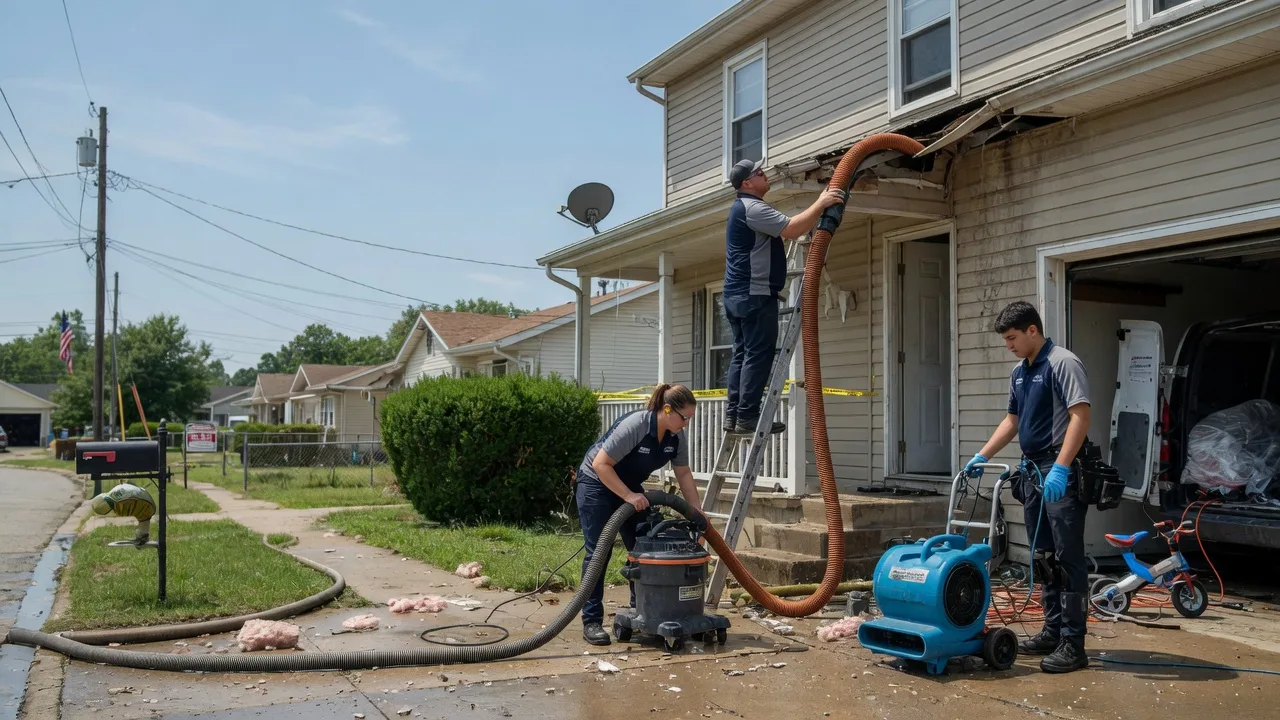 Water Damage Restoration in Belleville, AR near me
